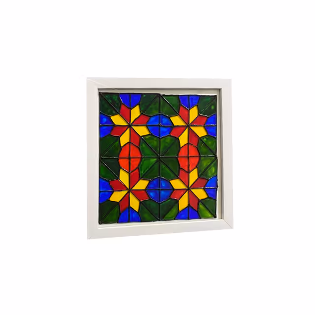 تابلو ویترای طرح پنجره 25 * 25