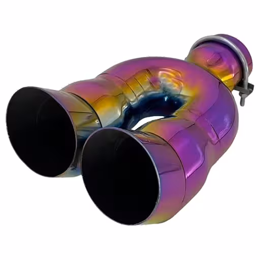 خرید سراگزوز خودرو رویال شکاری دو لول تمام آبکاری شده بزرگ هفت رنگ کد 404 | اتوموبی