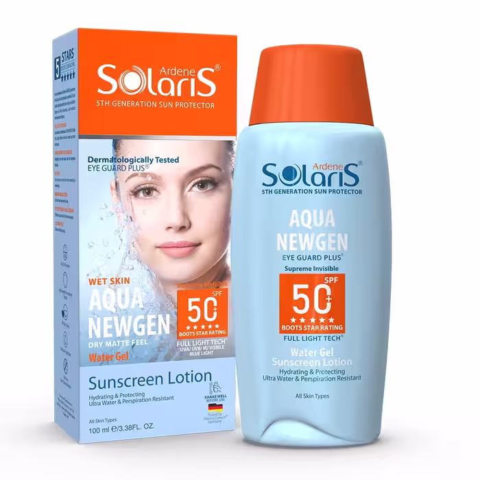ضد آفتاب آبرسان آکوا نیوژن SPF50 برند آردن سولاریس