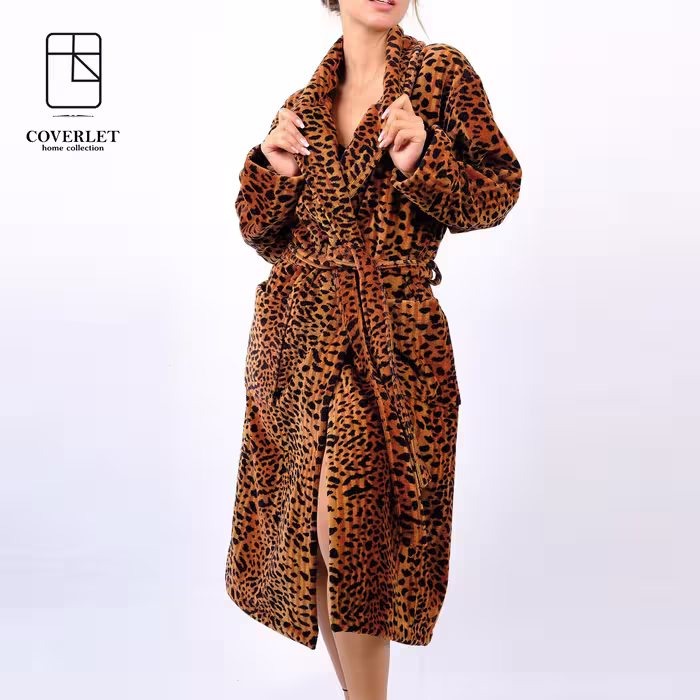 حوله تن‌پوش پلنگی زنانه مدل Leopar