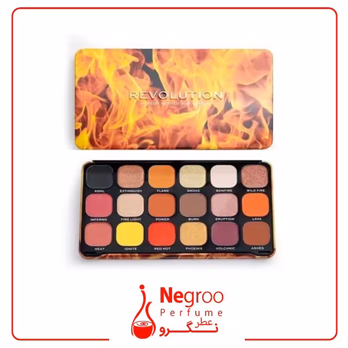 پالت سایه چشم رولوشن مدل Forever Flawless fire