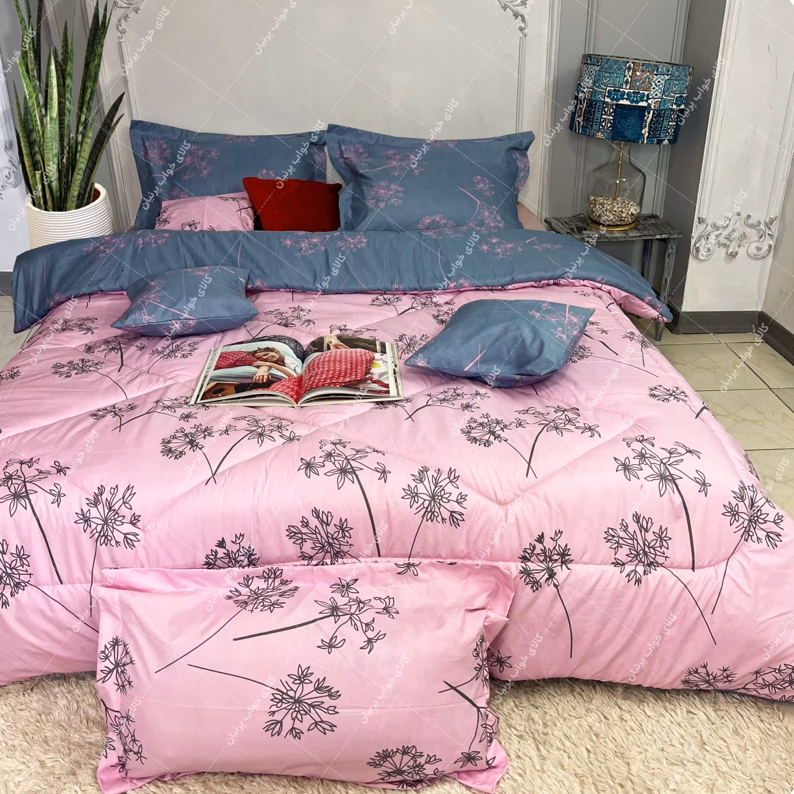 روتختی طوسی صورتی کد 902