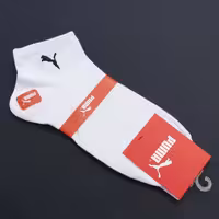 جوراب نیم ساق اسپورت برند پوما رنگ سفید کد 20031