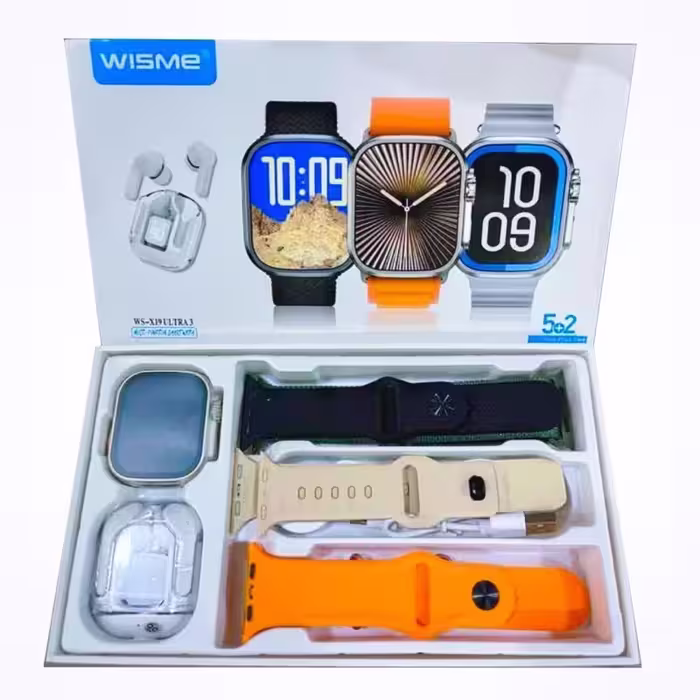 ساعت هوشمند اپل مدل WS-F15 به همراه ایرپاد کد M10436