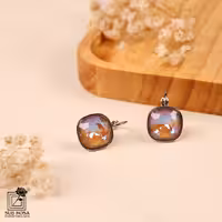 گوشواره سواروسکی المنتس عصایی 13116