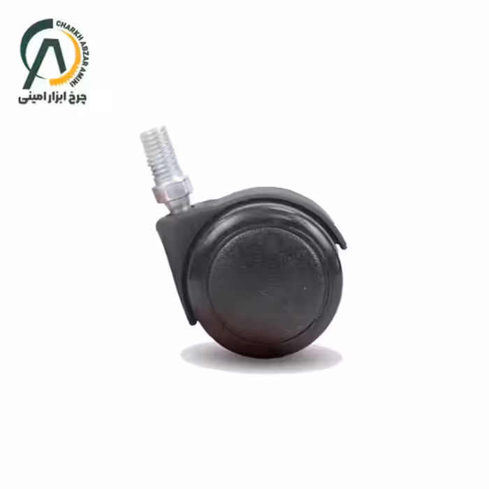 چرخ مبلمان نشکن پیچی 8 گردان قطر 30 میلی متر