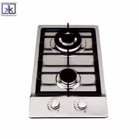 اجاق گاز صفحه ای استیل دوشعله دنپاسر مدل ST2R