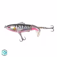 طعمه ماهیگیری دم چرخان 11.5 سانتیمتر MIRACLE FISH-color3
