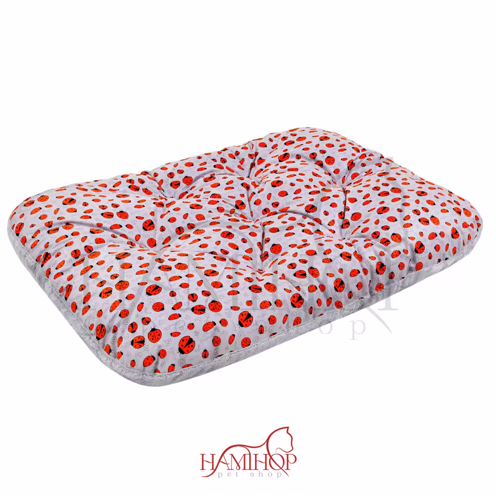 جای خواب سگ و گربه مدل لین طرح لیدی برد VIP  سایز1
