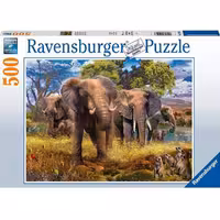 پازل 500 قطعه Ravensburger طرح فیل