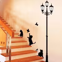 شابلون دیواری گربه کد 311