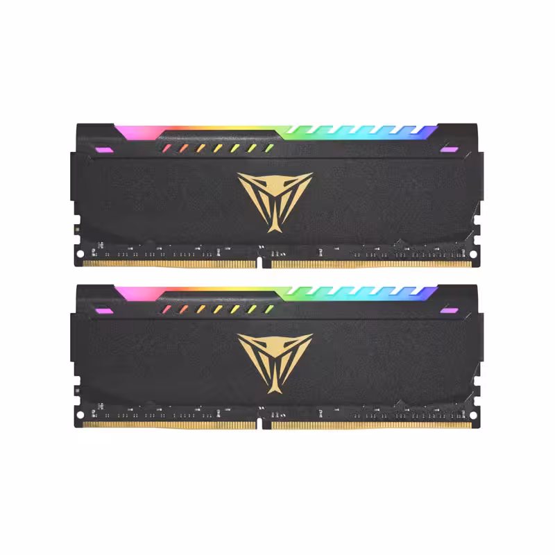 رم پاتریوت مدل Viper Steel RGB 3200MHz ظرفیت 16 گیگابایت