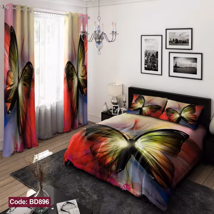 روتختی پروانه سه بعدی کد BD896