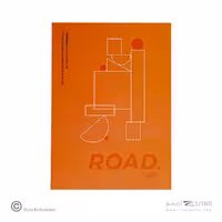 دفتر یادداشت ته چسب14.5*21 همین سریSuccess طرحROAD