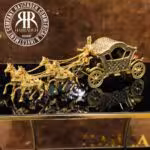 اپادانا برنجی   کالسکه چهار اسب  10008