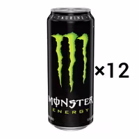 نوشیدنی انرژی زا مانستر مشکی 500 میل باکس 12 عددی monster