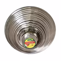 سرویس لگن استیل 11 پارچه یونیک