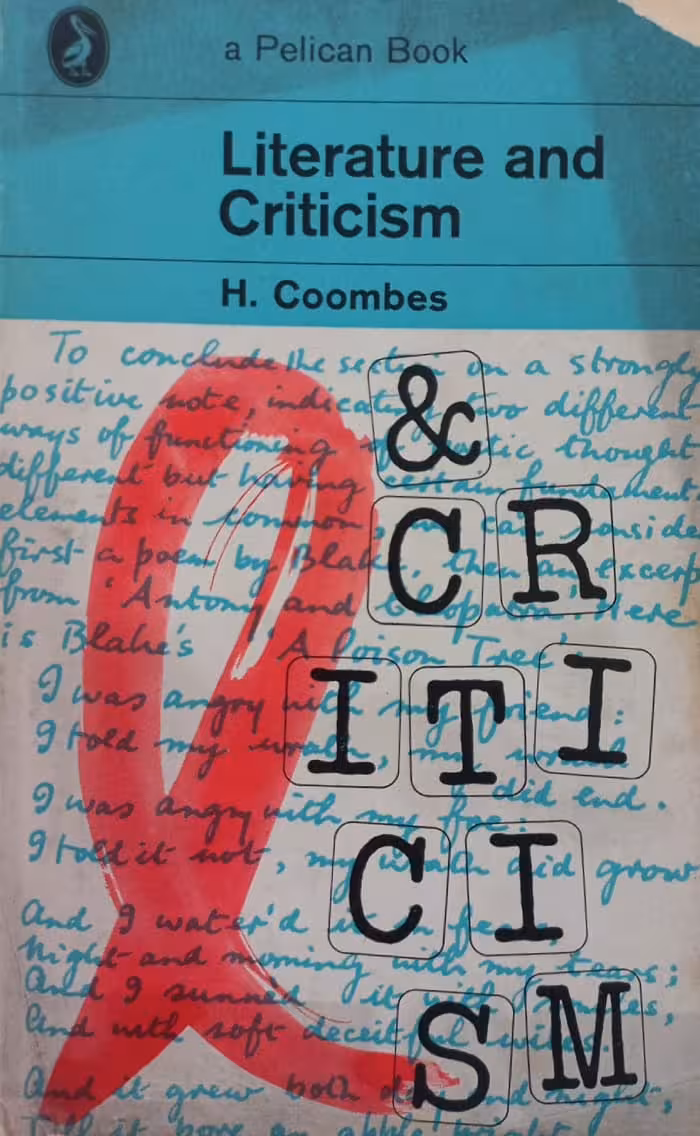 Literature and Criticism | H. Coombes