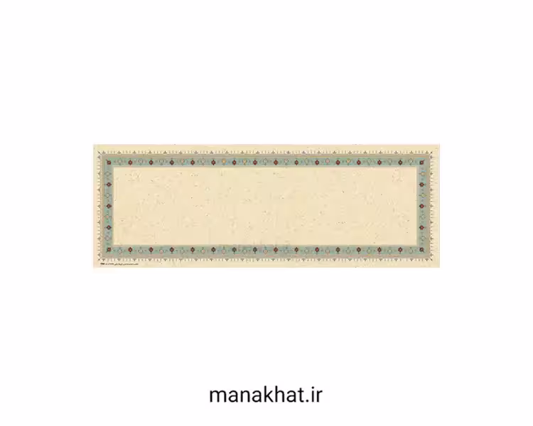 کاغذ چاپی خوشنویسی کد Y960 بسته 10 برگی در ابعاد 17*48