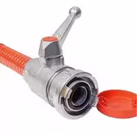 نازل شیردار 3 حالته پلاستیکی با هیدرانت ته نازلی از برند آریا کوپلینگ (ARYACOUPLING)