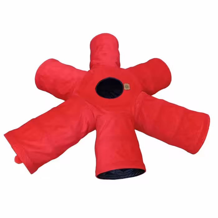 اسباب بازی گربه هیوا پت مدل تونل شش شاخه | چاوه