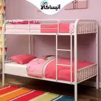 تخت خواب فلزی دو طبقه آنیسا مدل S60