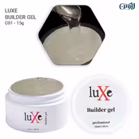 بیلدر ژل کاشت ناخن لوکسی رنگ کلیر بی رنگ 15 میل (سافت ژل) – 01
