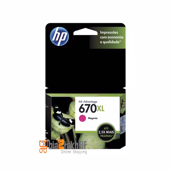 کارتریج جوهرافشان 670XL قرمز اچ پی