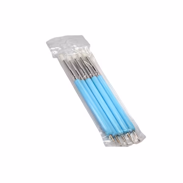 قلم دو طرفه سیلیکونی و داتینگ 5 عددی