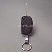 کاور ریموت هیوندایی کلید تاشو 4 دکمه چرم دست دوز