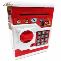 گاوصندوق رمز دار اسباب بازی انگری برد MONEY SAFE BOX ANGRY BIRDS 3001