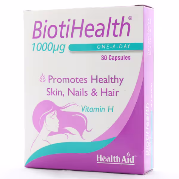 بیوتین 1000 میکروگرم هلث اید Biotin 1000 Microgram