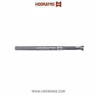 مته اختصاصی سه پر T شکل  8*100*30*8  از جنس Solid Carbide جهت پولیش داخلی در پروفیلهای uPVC در ماشینهای Elumatec , Rotox , Sturz , Urban , etc