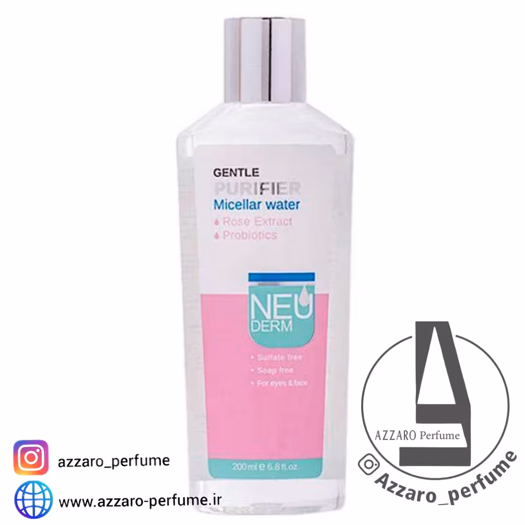 محلول میسلار واتر نئودرم مدل Gentle Purifer حجم 200 میل