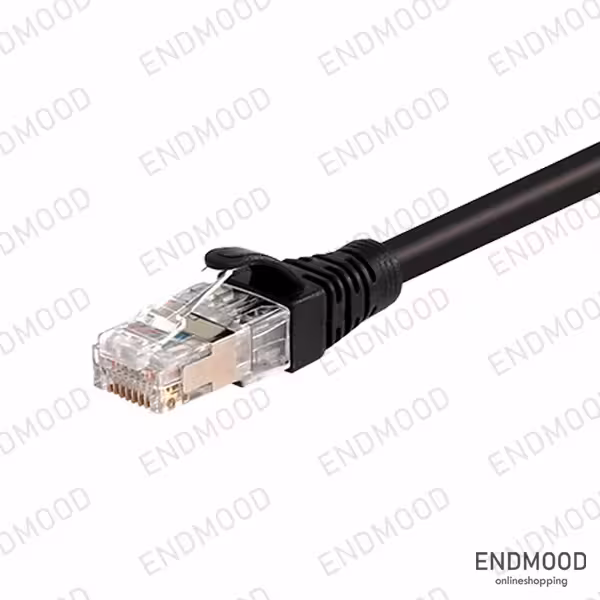پچ کورد 1 متری Cat6A کروبن مدل CRBPC6ASFL010BK