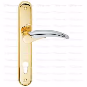 پلاک دستگیره سوئیچی کروم طلایی  1472B بهریزان  مدل