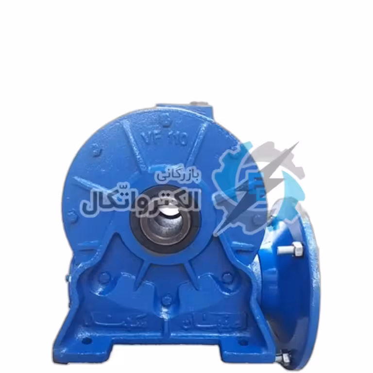 گیربکس حلزونی فلنج دار MVF 62 نرمال نسبت تبدیل 80:1 برند سهند ا Sahand MVF 62 Worm Gearbox and 80:1 ratio