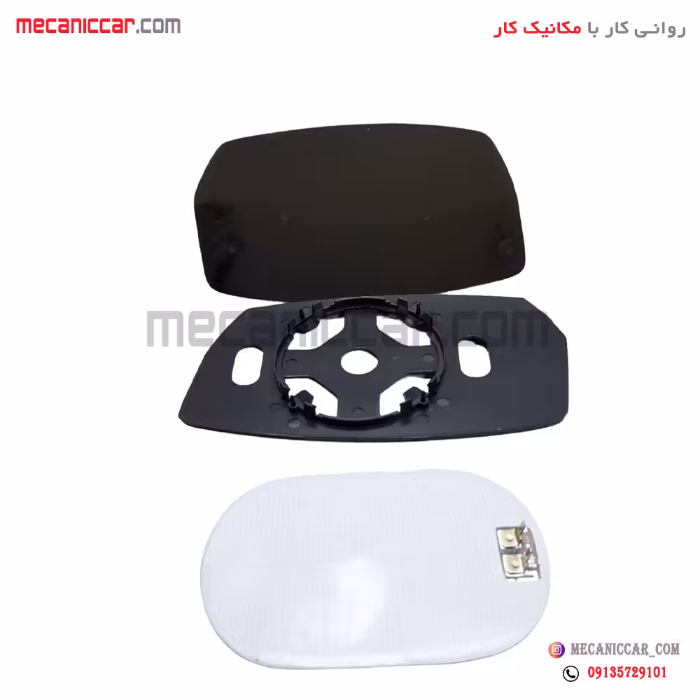 شیشه اینه برقی چپ دنا معمولی و سمند سورن کاوج