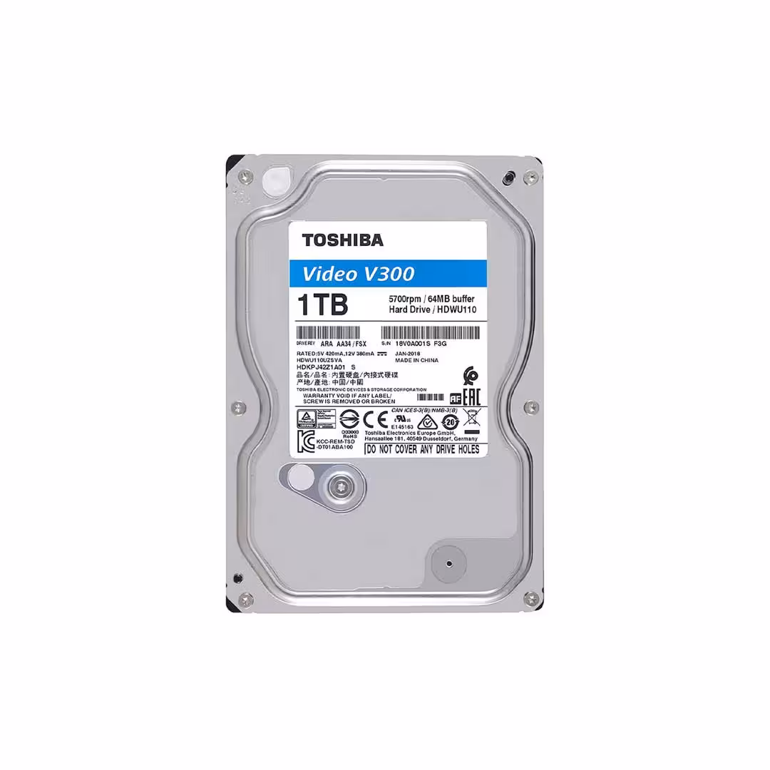 هارد اینترنال توشیبا Toshiba V300 ظرفیت 1 ترابایت