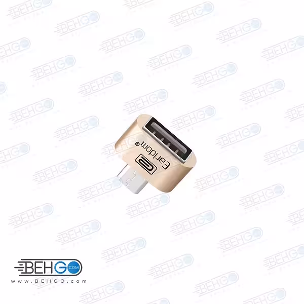 مبدل otg microUSB مدل فلزی تبدیل میکرو او تی جی مناسب سامسونگ،شیائومی،هواوی و ال جی اصلی OTG microUSB Adapter Earldom OT01