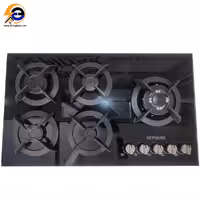 اجاق گاز رومیزی 5 شعله سپیدار مدل 510r