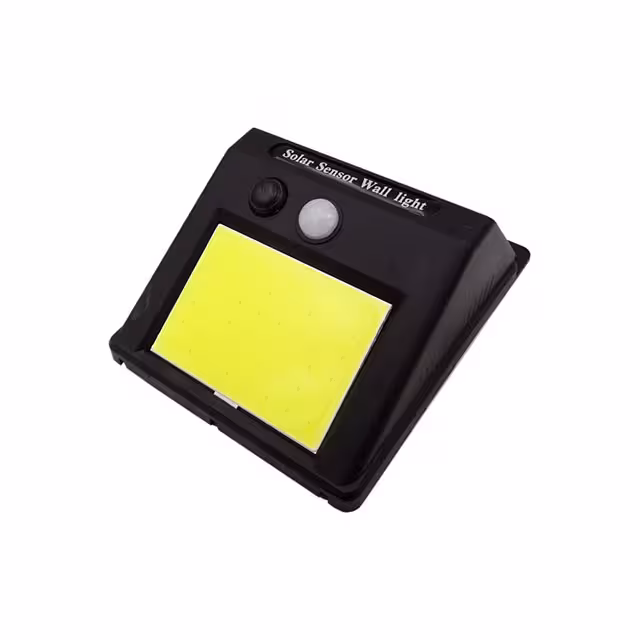 چراغ شارژی باغی COB دیواری خورشیدی به همراه سنسور PIR