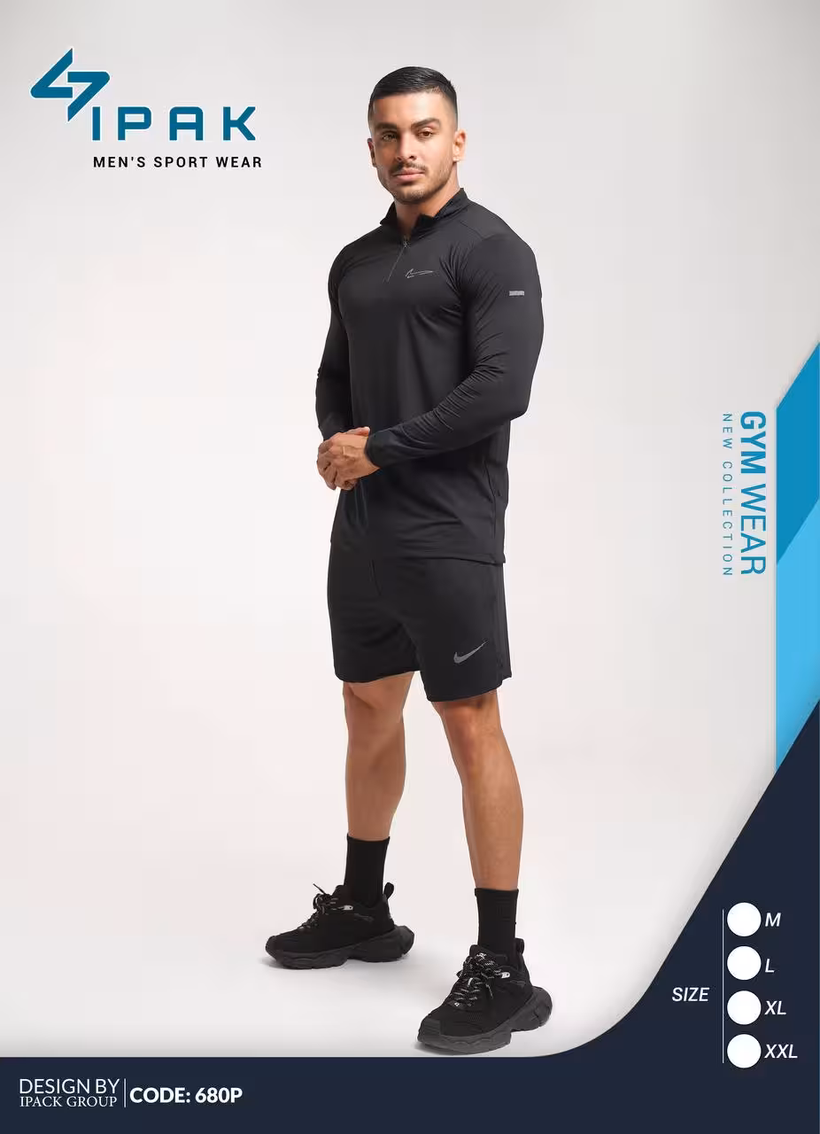 ست تیشرت شلوارک ورزشی مردانه NIKE کد 003
