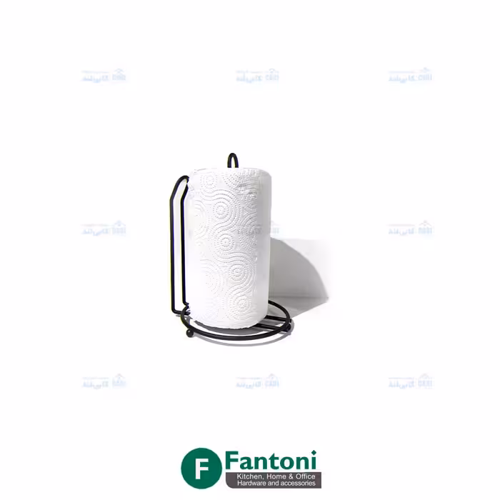 جای دستمال کاغذی آشپزخانه رنگ مشکی فانتونی H012