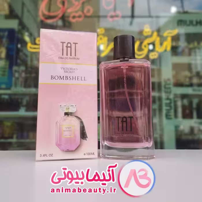 ادکلن 100 میل برند تات رایحه ویکتوریاسکرت بامب شل