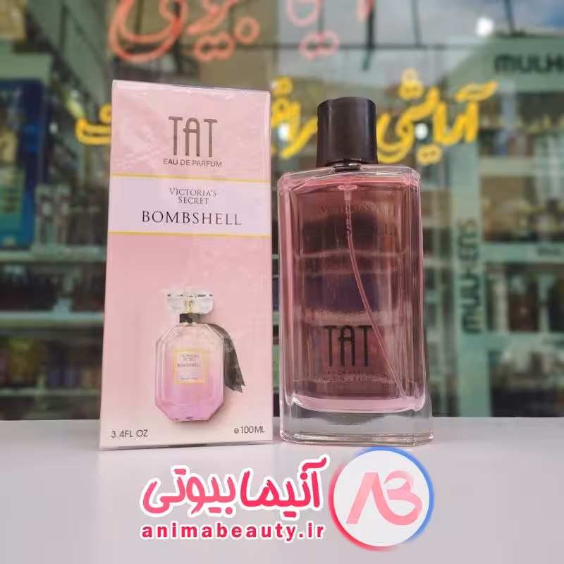 ادکلن 100 میل برند تات رایحه ویکتوریاسکرت بامب شل