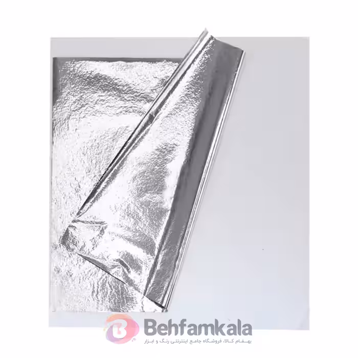 ورق نقره 100 برگی پوستی دار سایز 14 در 14
