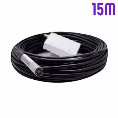 دوربین آندوسکوپی صنعتی شلنگی و بازرسی چاه و لوله 15 متری