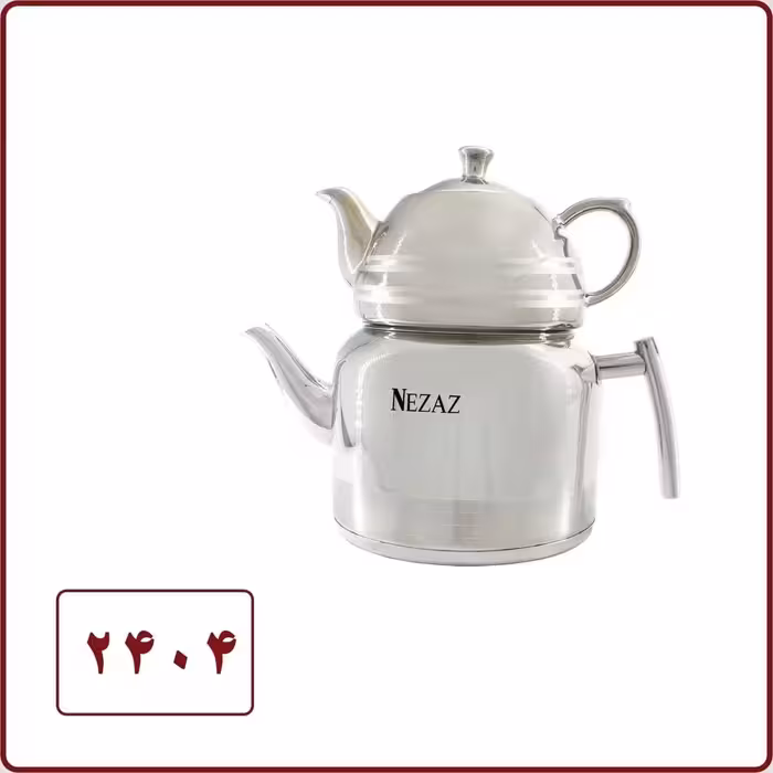 کتری و قوری 2/5 لیتر برند نزاز NEZAZ مدل 2404