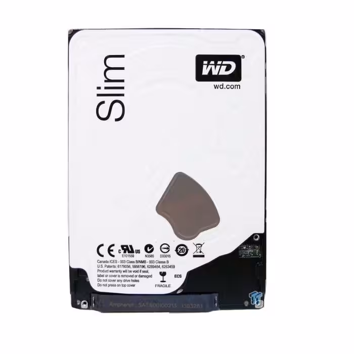 هارد دیسک اینترنال لپ تاپی اسلیم بلو وسترن دیجیتال مدل WD10SPCX ظرفیت 1 ترا بایت